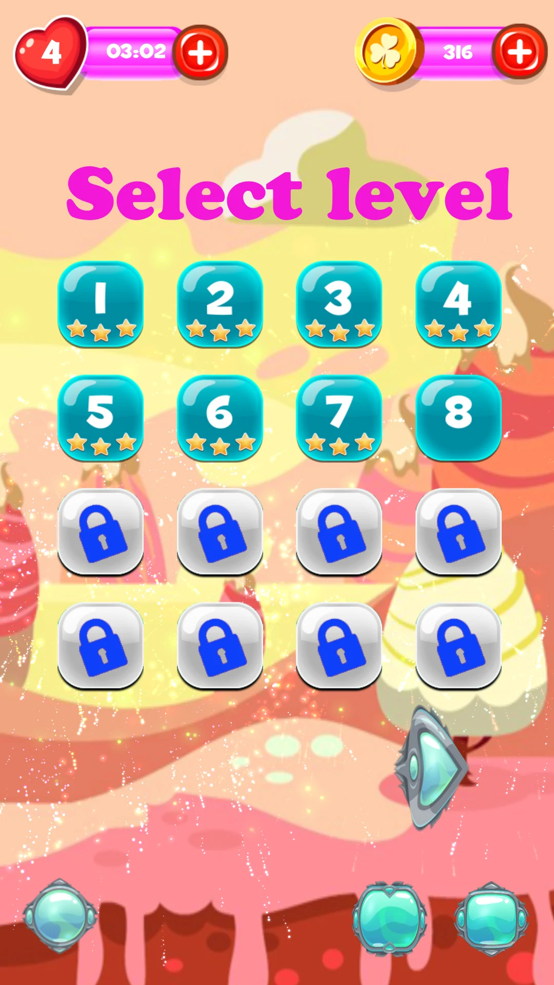 dinosaur eggs shooter screenshot