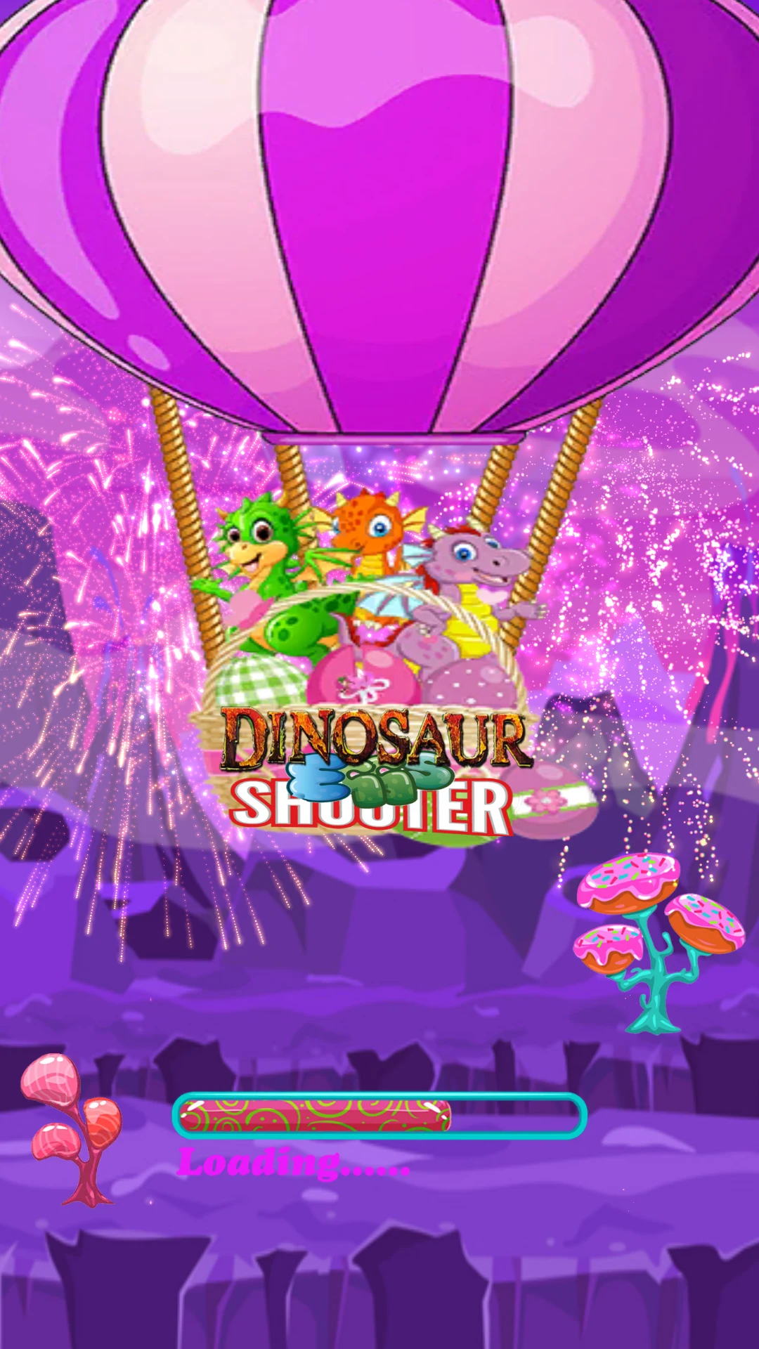 dinosaur eggs shooter screenshot